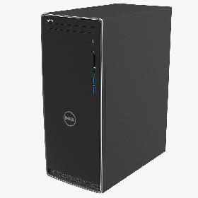 3D Dell Inspiron 3670 Minitower Desktop PC model